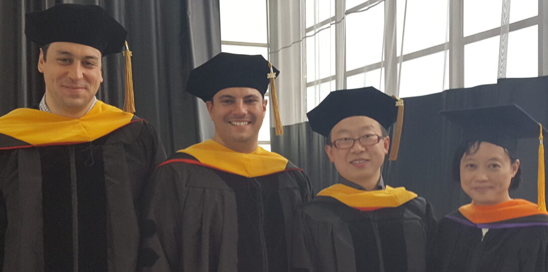 Three SPEAR PhD Graduates